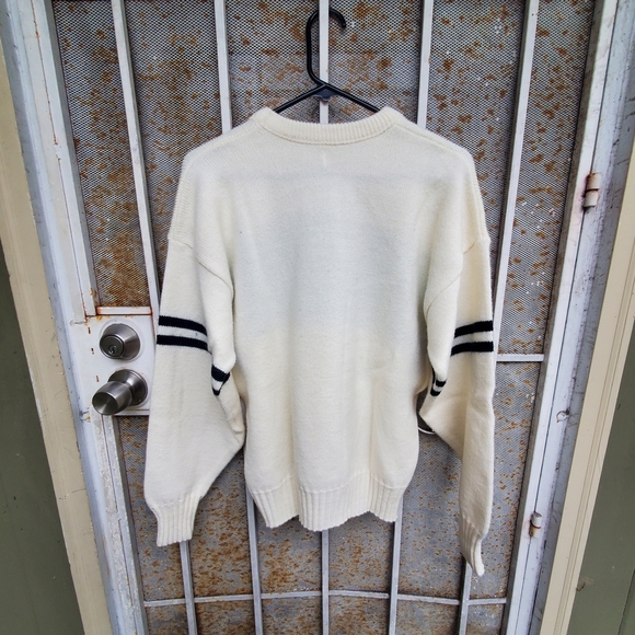 Vintage Cliff Engle NFL New York Jets Knit Pullover Sweater Size M USA. - Picture 5 of 6